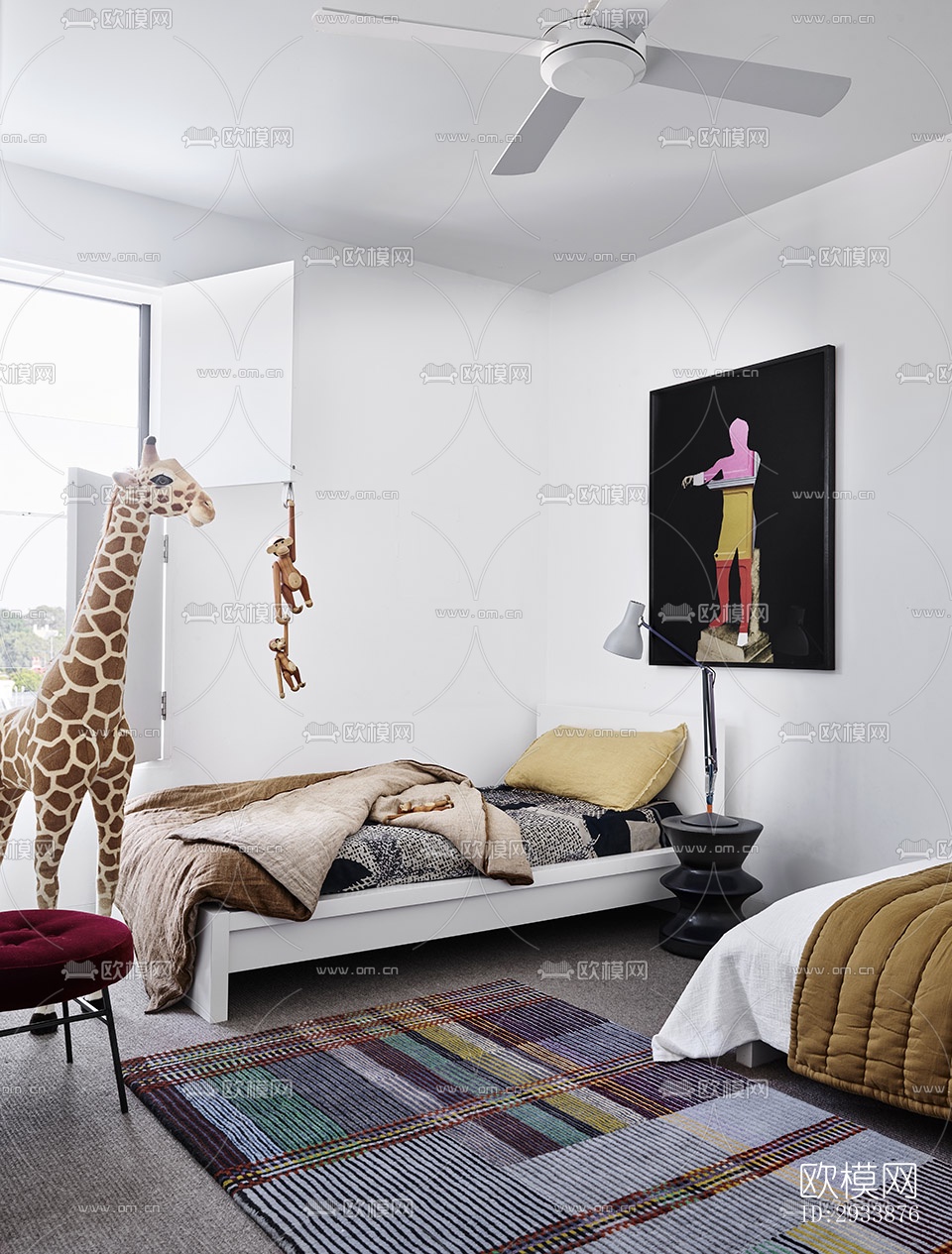 北欧别墅效果图下载（渲染图4）