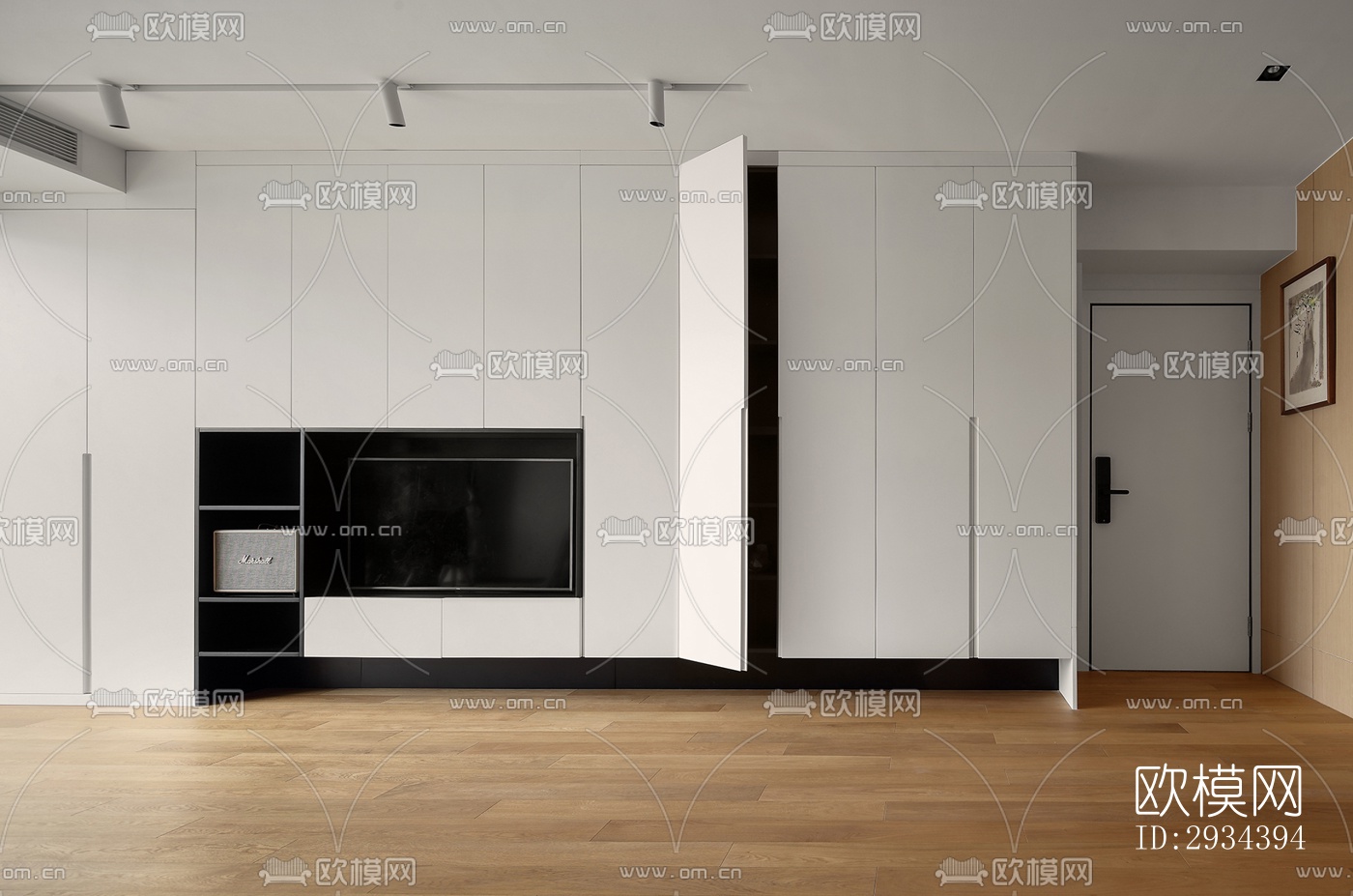 北欧平层效果图下载（渲染图16）