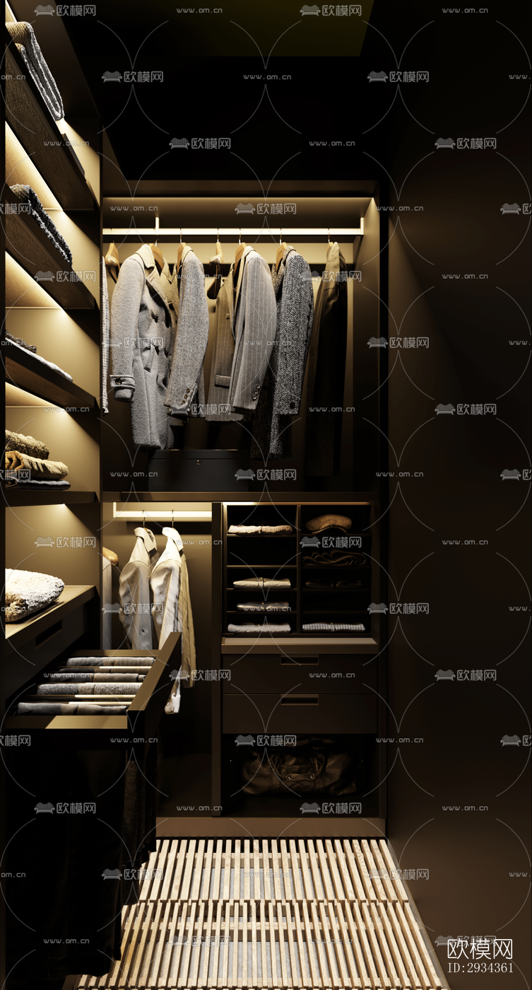 侘寂平层效果图下载（渲染图13）