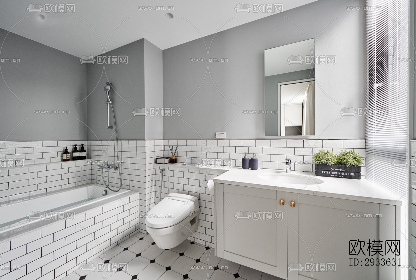 北欧公寓效果图下载（渲染图13）