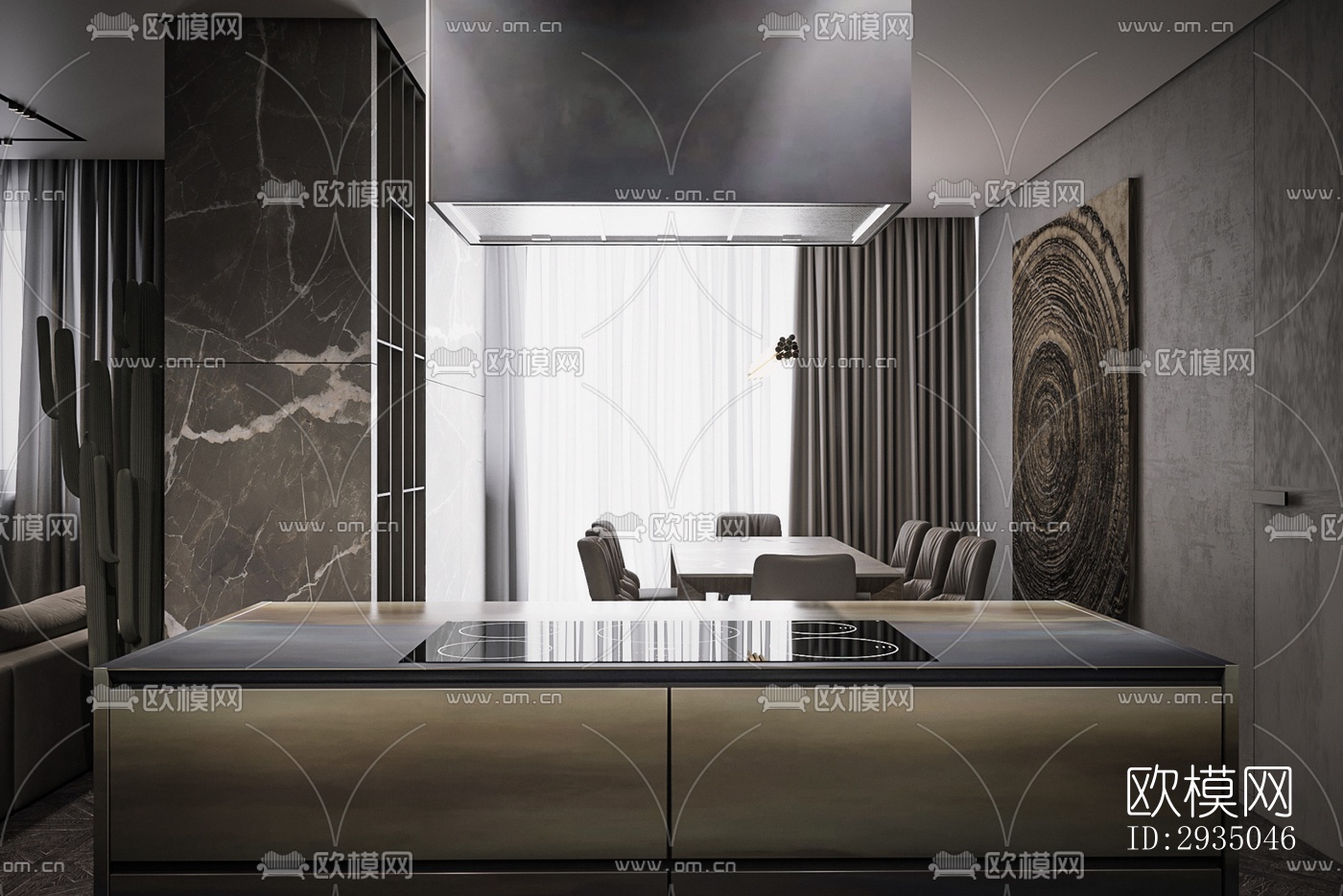 高级灰平层效果图下载（渲染图19）