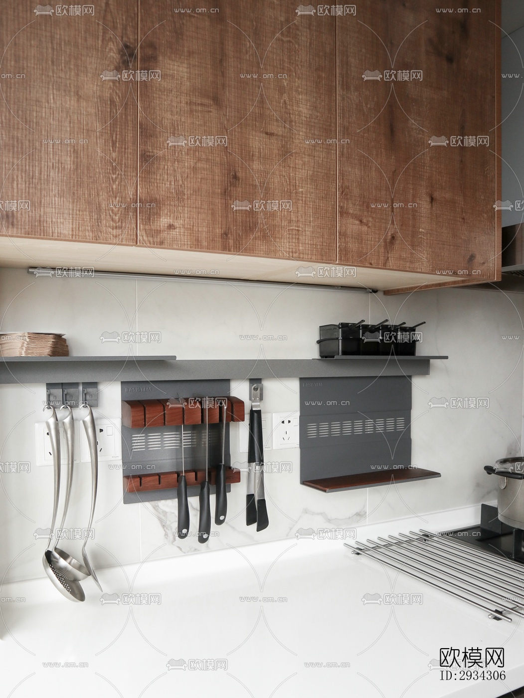 现代复式效果图下载（渲染图17）