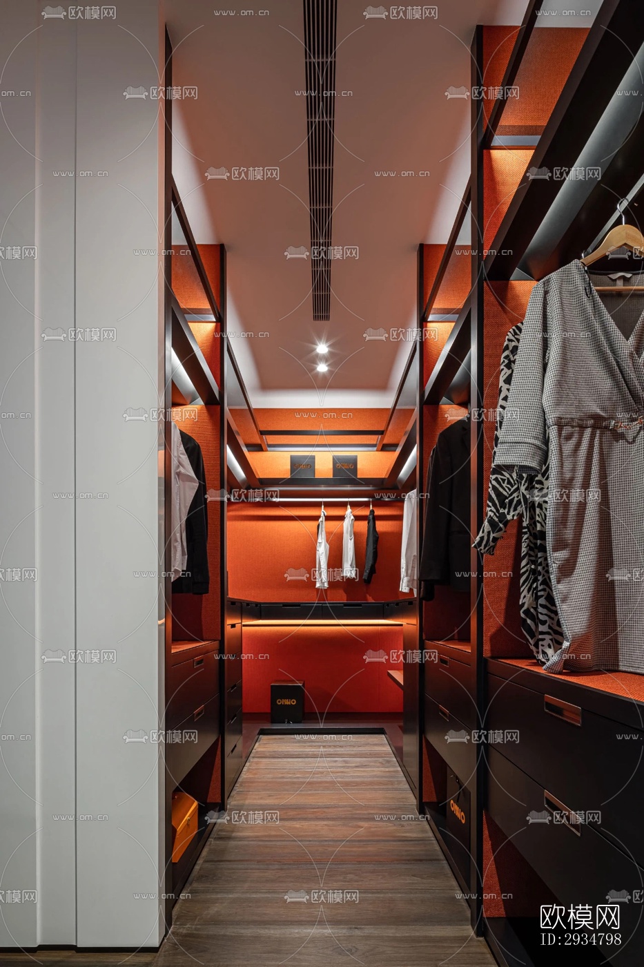 现代平层效果图下载（渲染图15）