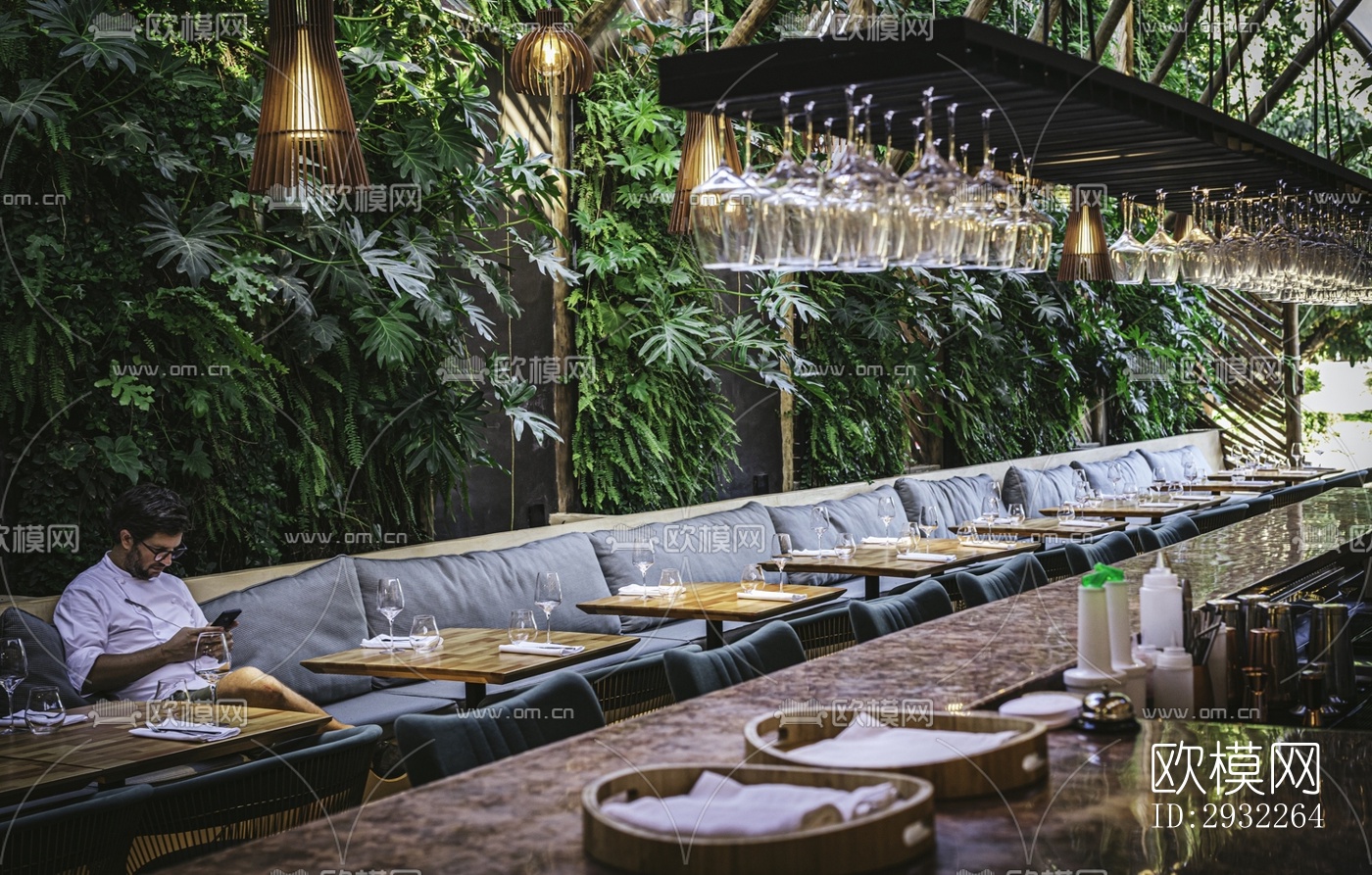 东南亚酒吧效果图下载（渲染图8）