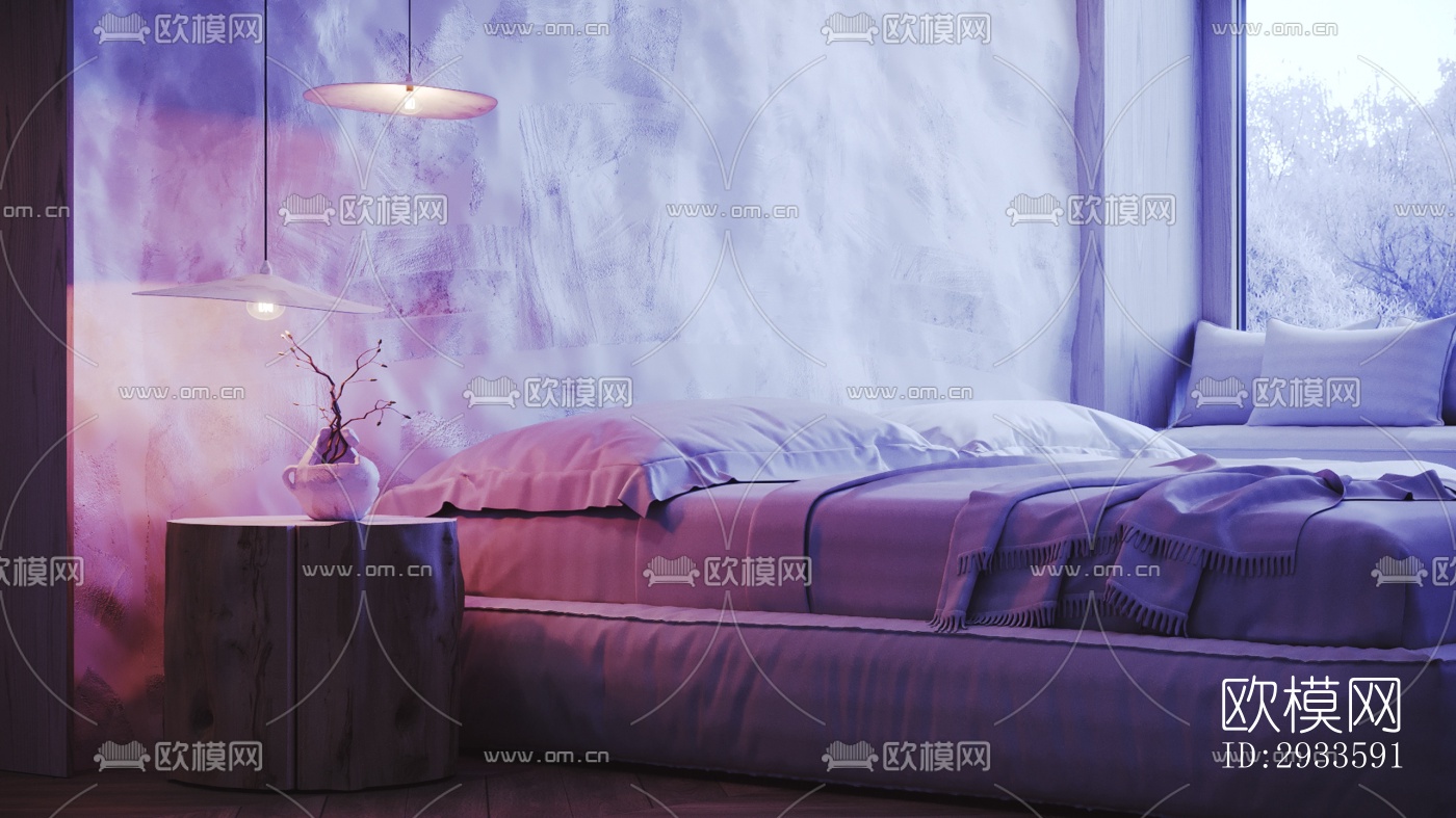 北欧公寓效果图下载（渲染图20）