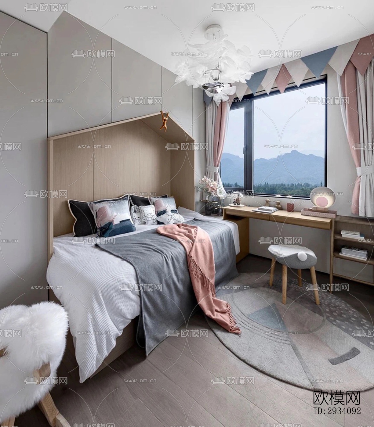 现代别墅效果图下载（渲染图17）