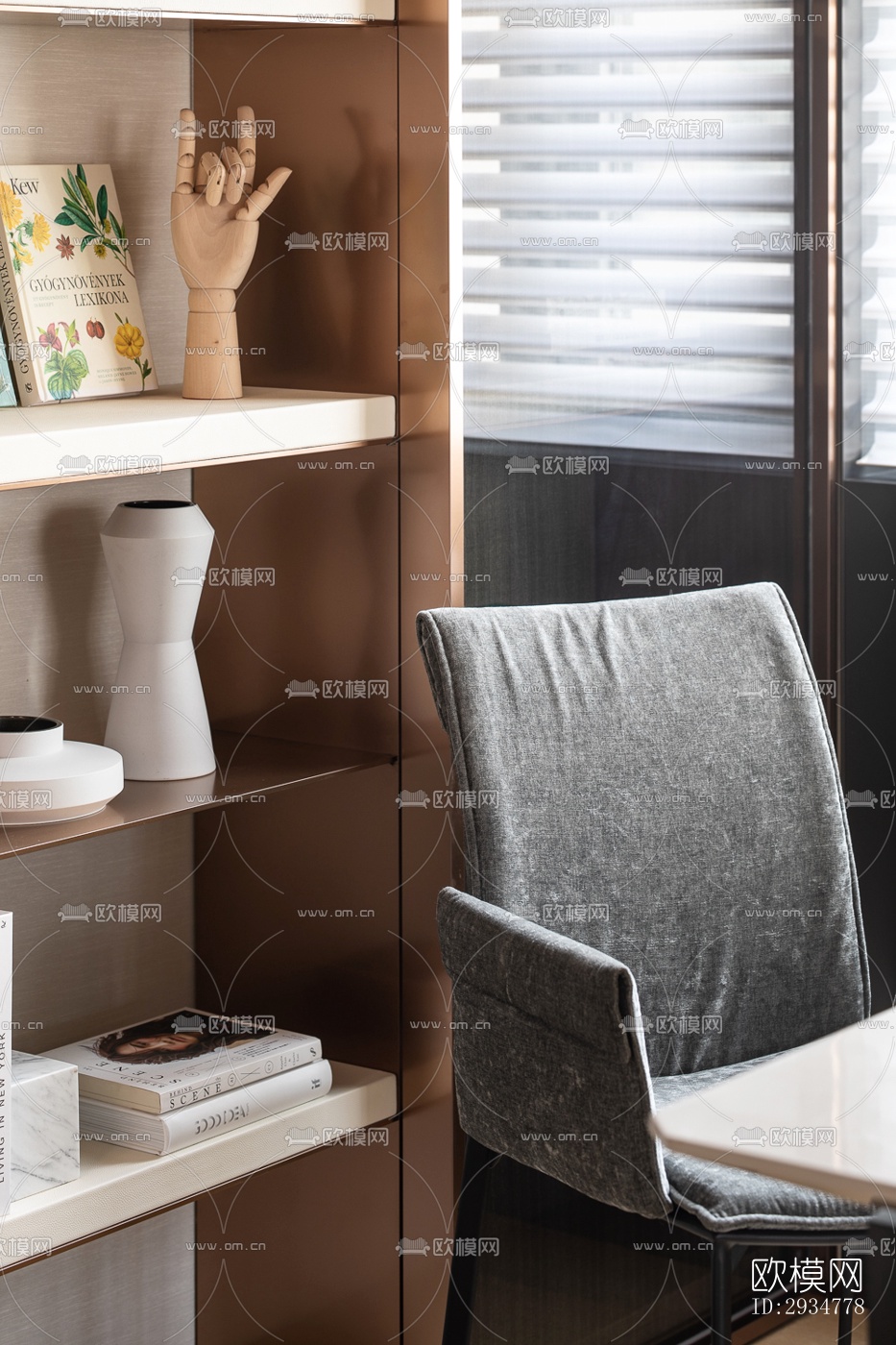 现代平层效果图下载（渲染图8）