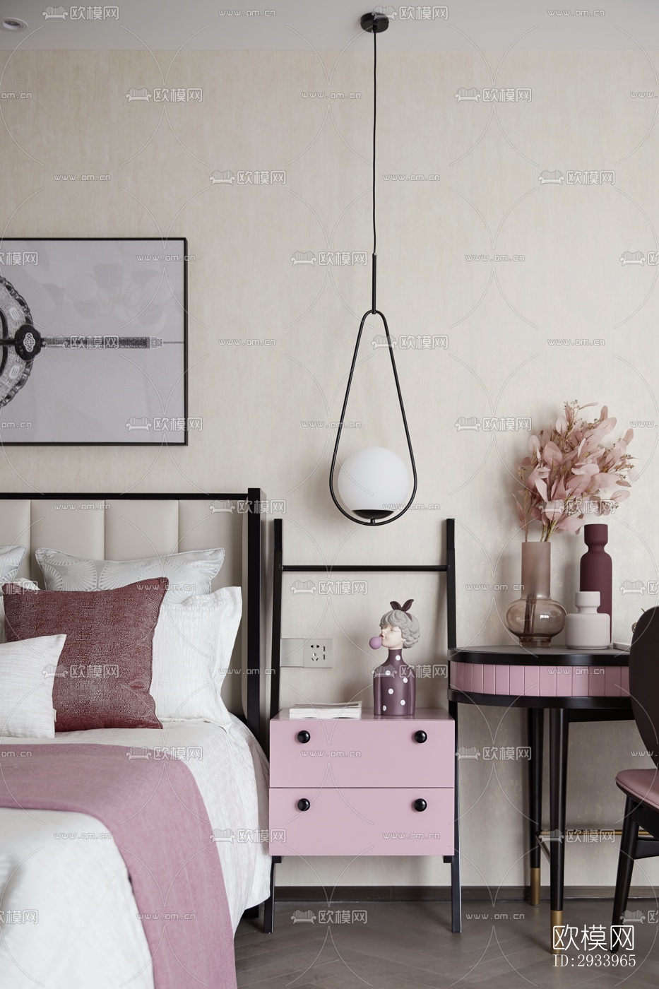 新中式别墅效果图下载（渲染图7）