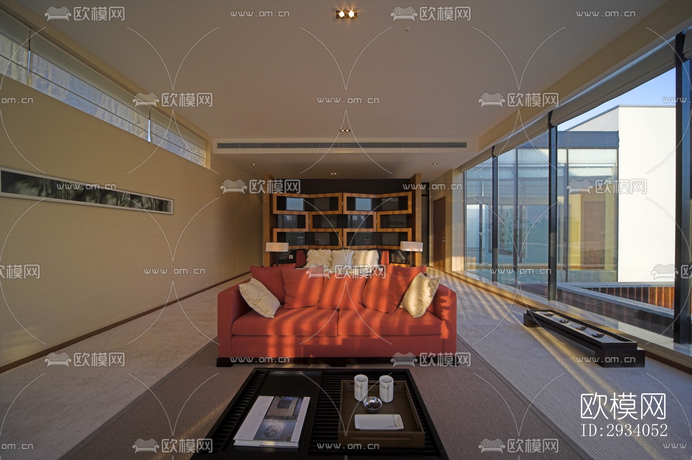 现代别墅效果图下载（渲染图7）