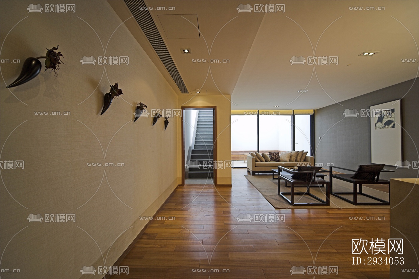 现代别墅效果图下载（渲染图15）