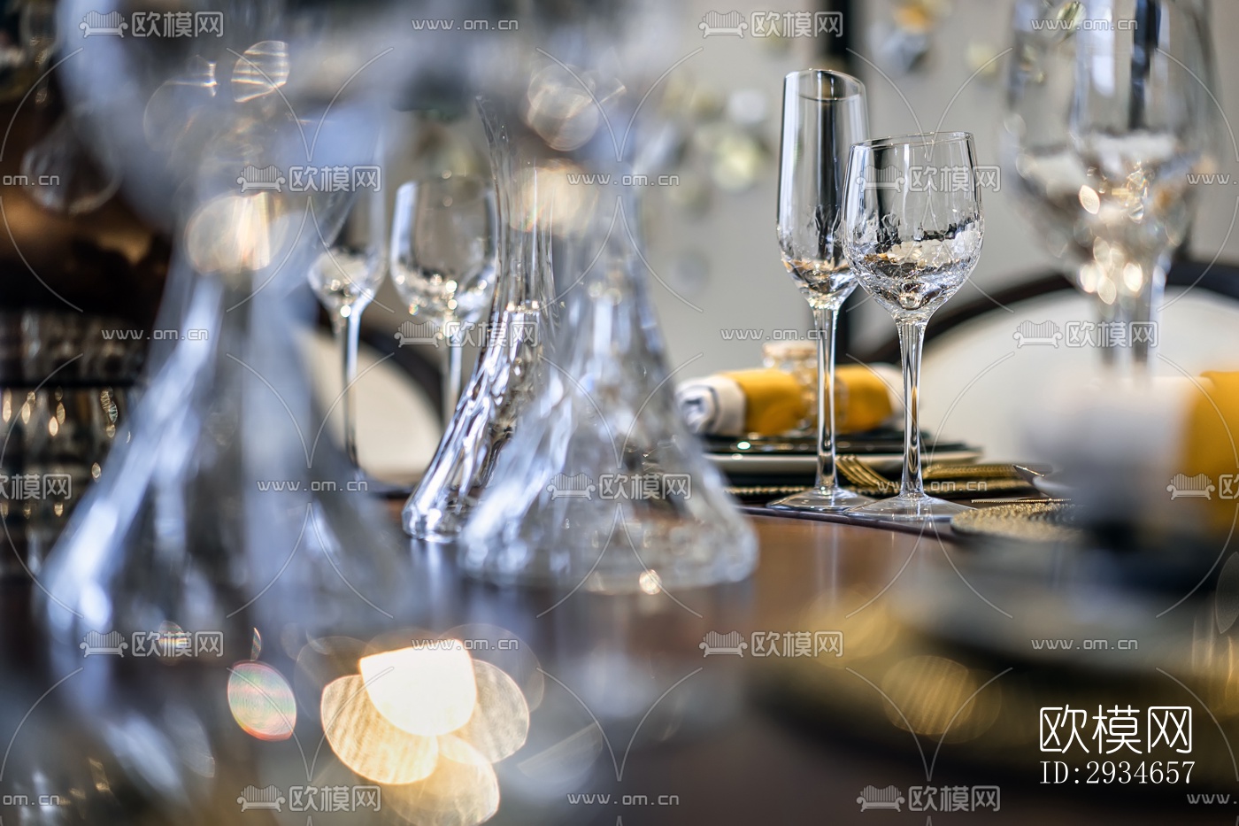 新中式平层效果图下载（渲染图12）