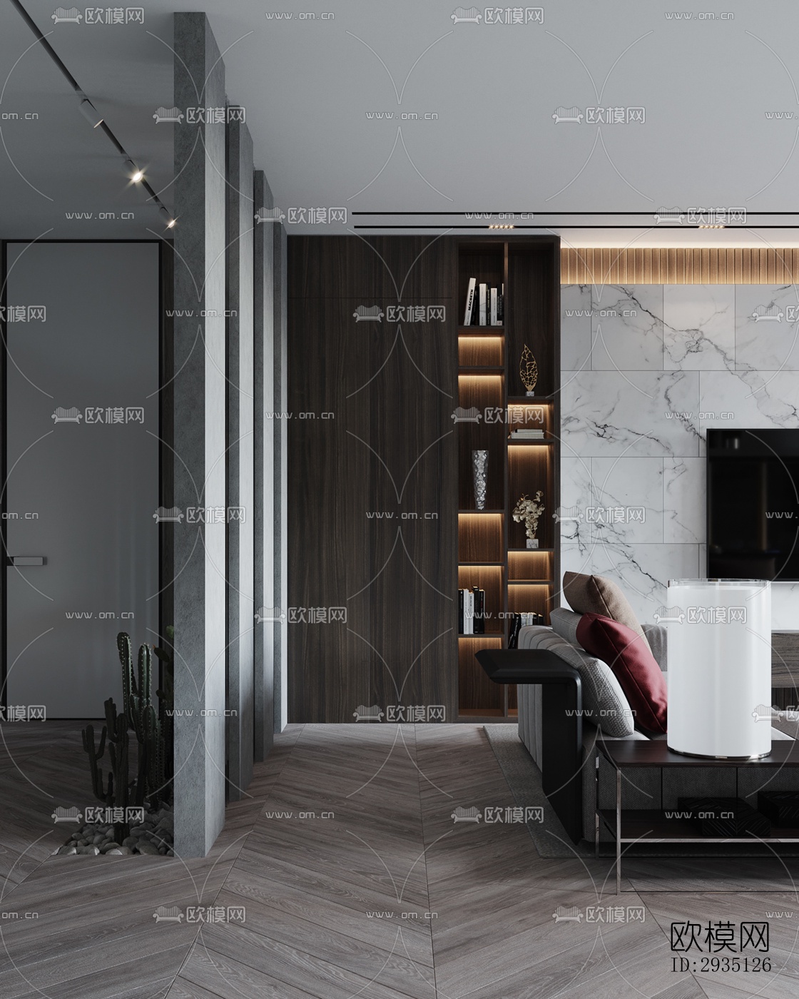 高级灰平层效果图下载（渲染图15）