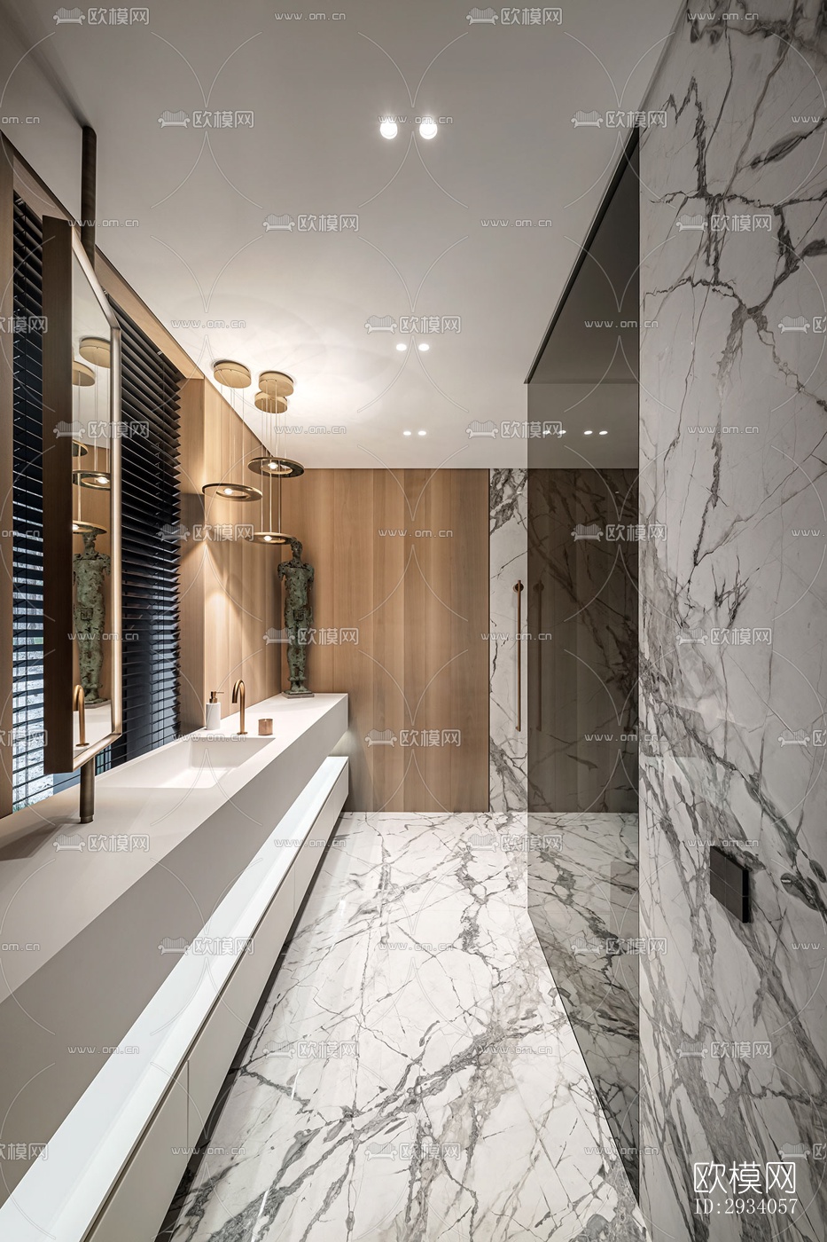 现代别墅效果图下载（渲染图9）