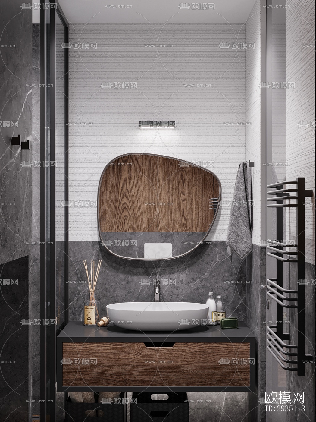 高级灰平层效果图下载（渲染图9）