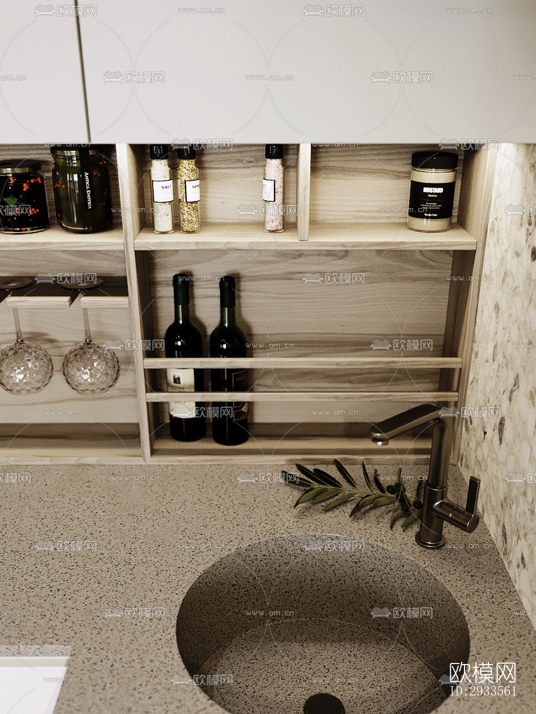 北欧公寓效果图下载（渲染图17）