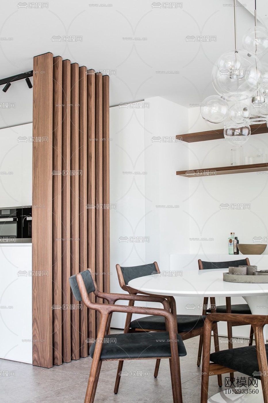 北欧公寓效果图下载（渲染图6）