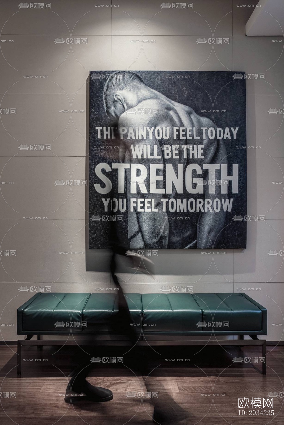 新中式复式效果图下载（渲染图8）