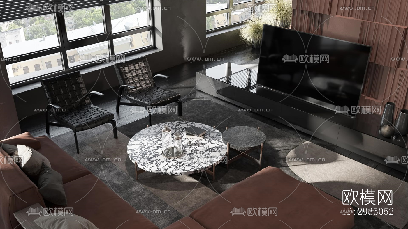 高级灰平层效果图下载（渲染图2）