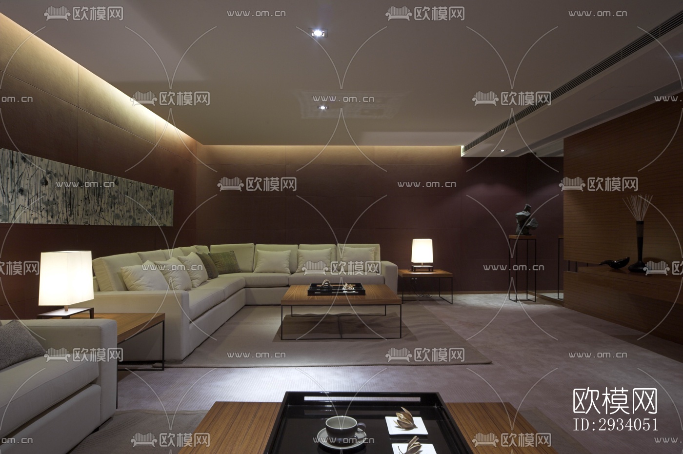 现代别墅效果图下载（渲染图14）