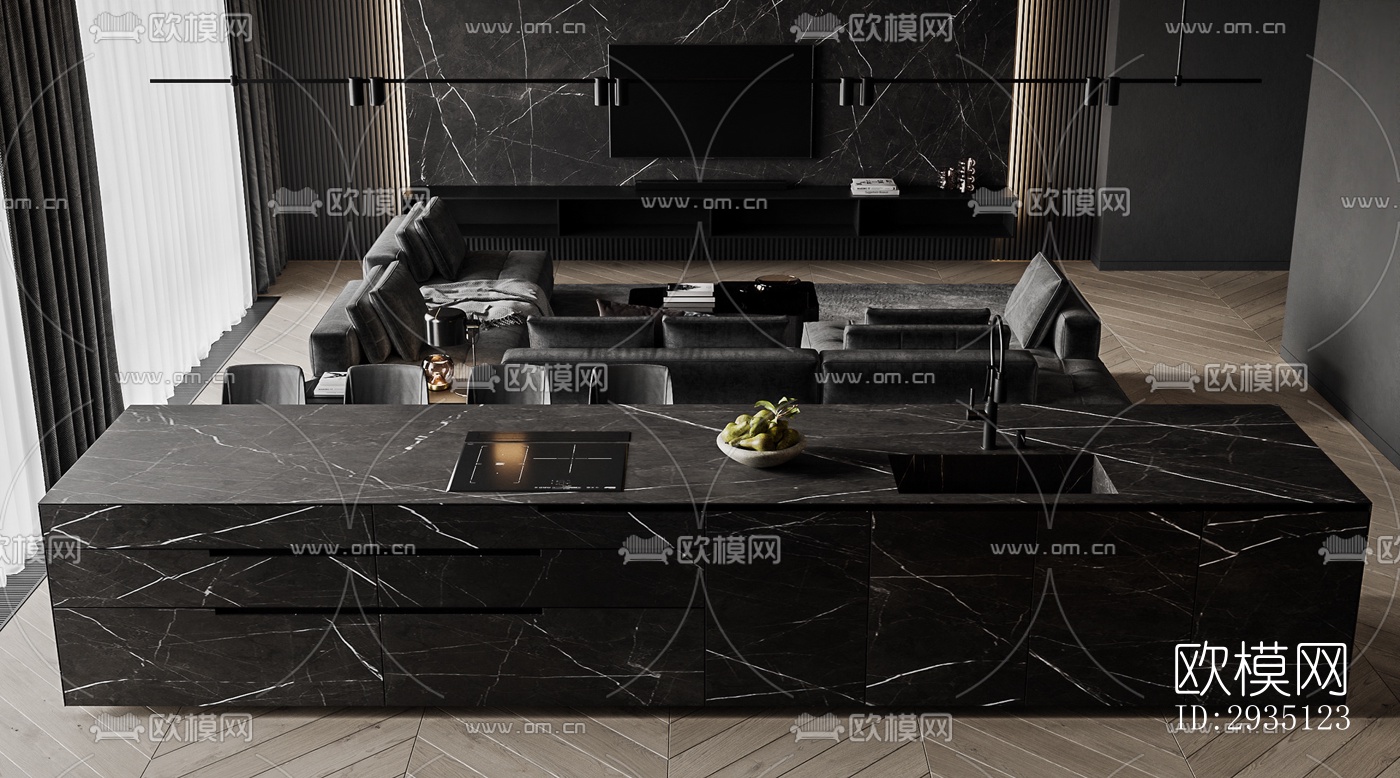 高级灰平层效果图下载（渲染图16）