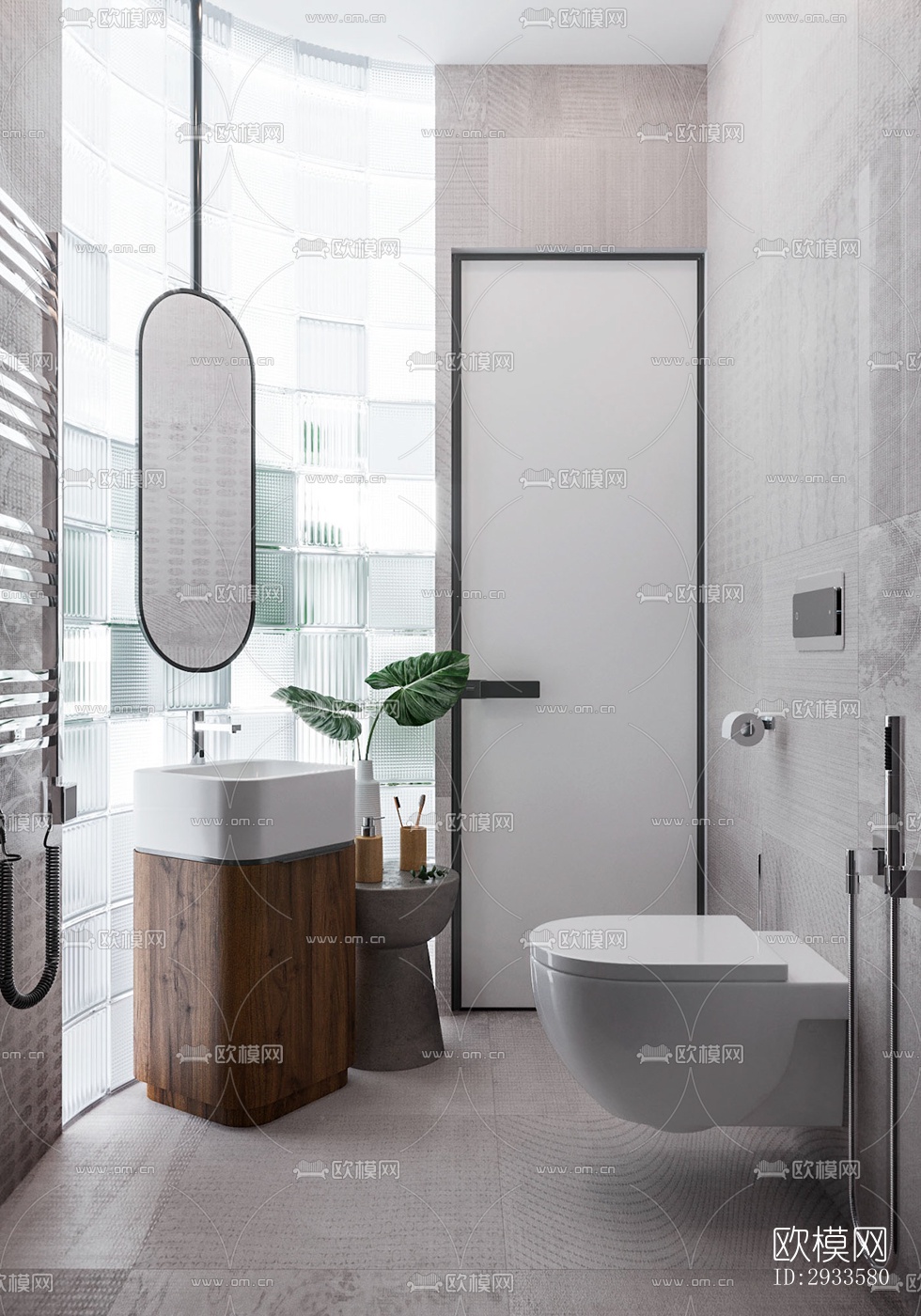 北欧公寓效果图下载（渲染图14）