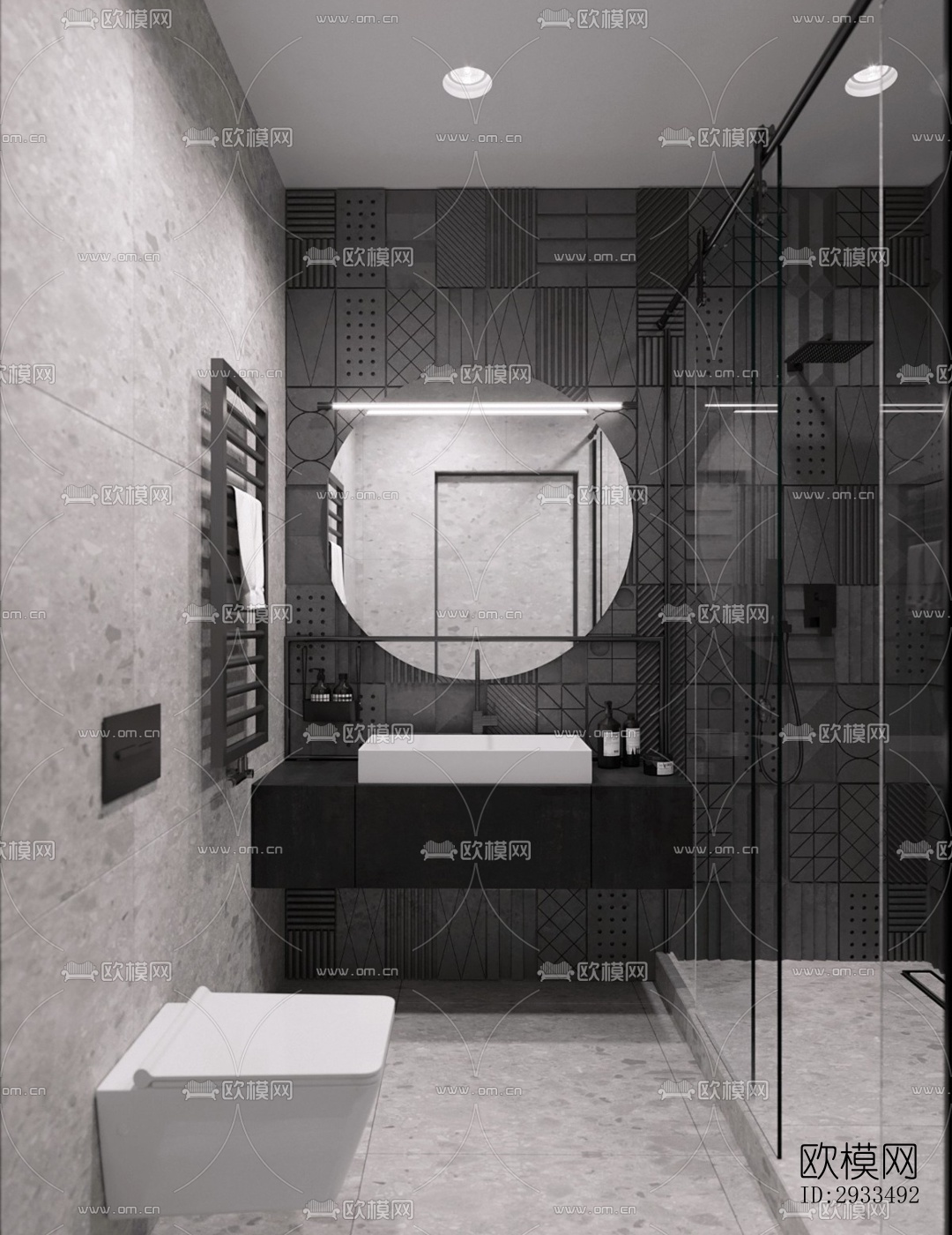 北欧公寓效果图下载（渲染图10）