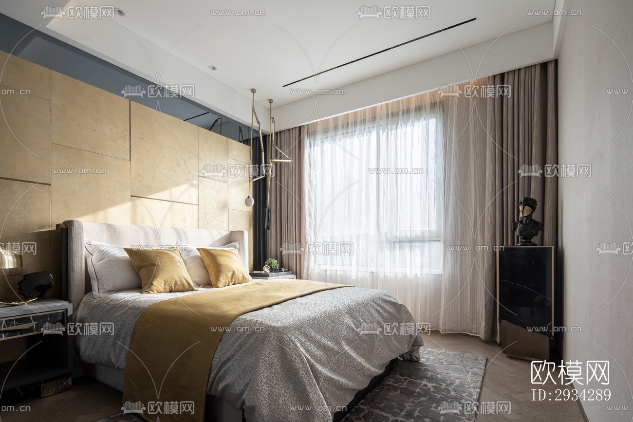 现代复式效果图下载（渲染图13）