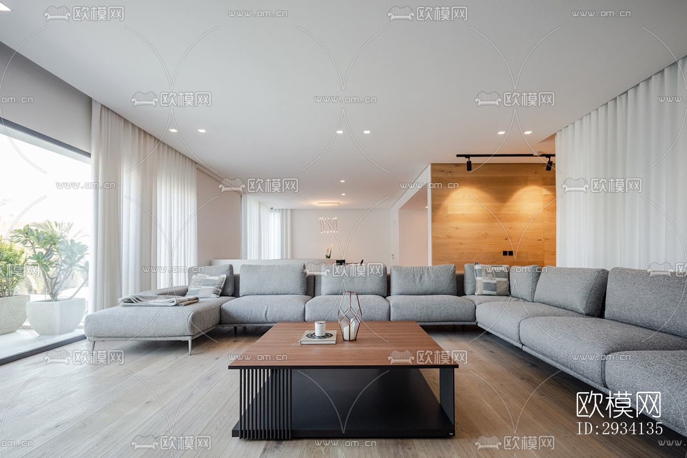 现代别墅效果图下载（渲染图14）