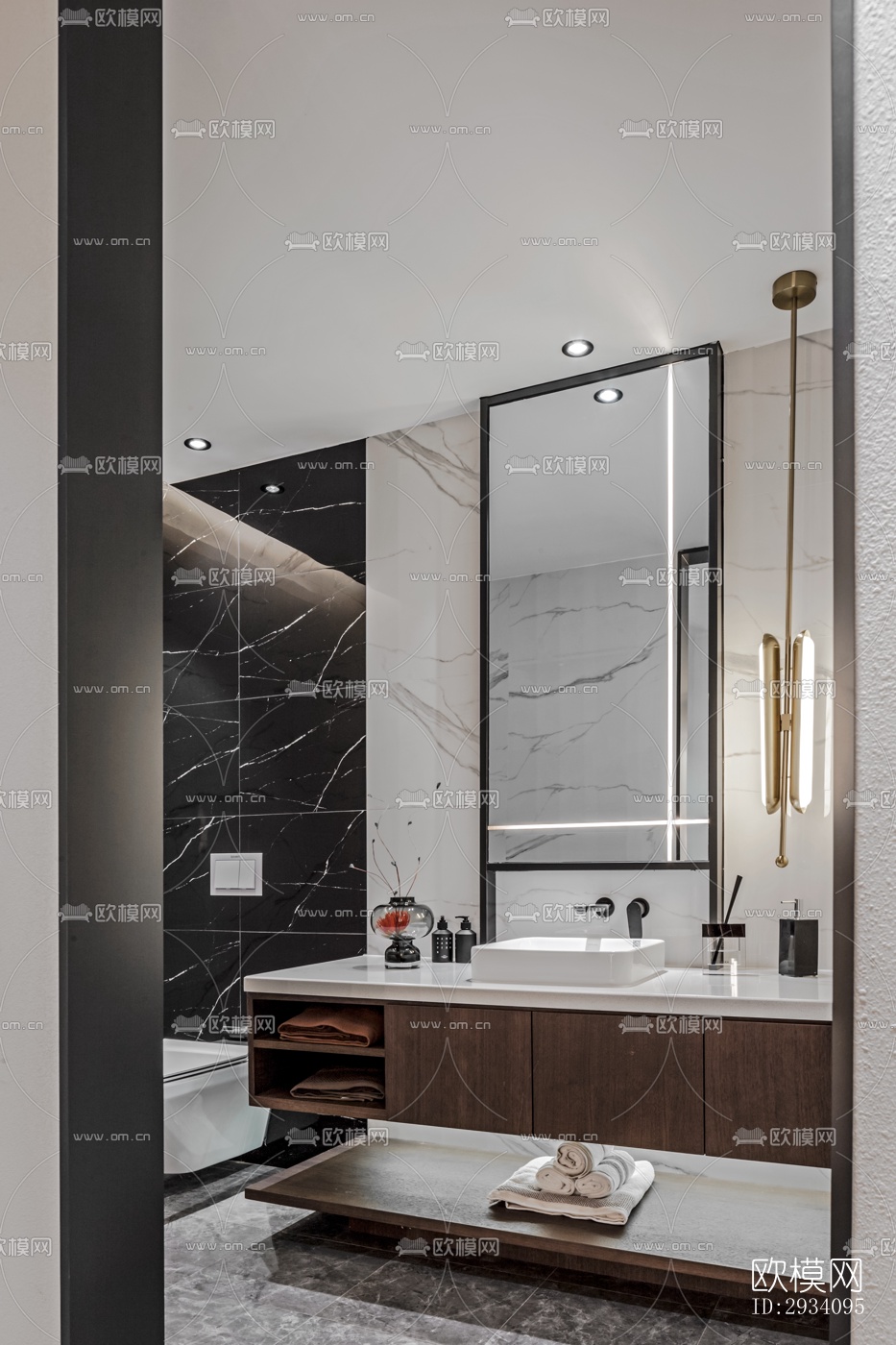 现代别墅效果图下载（渲染图9）