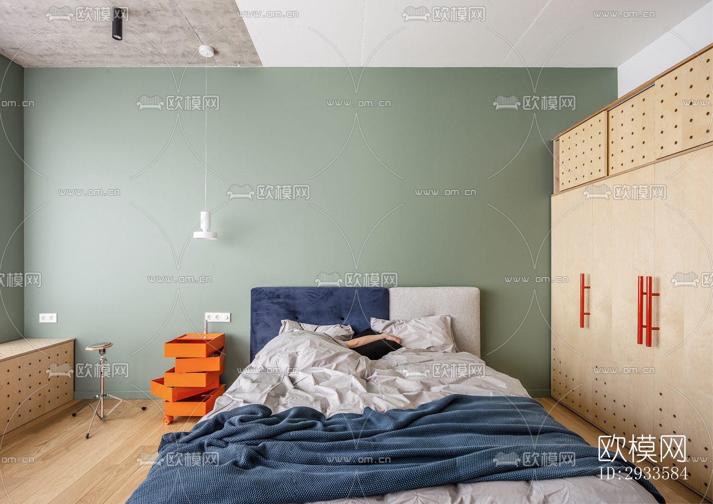 北欧公寓效果图下载（渲染图3）