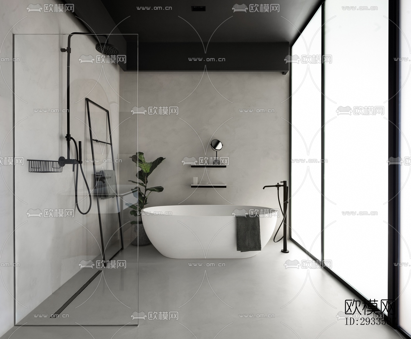 北欧公寓效果图下载（渲染图16）