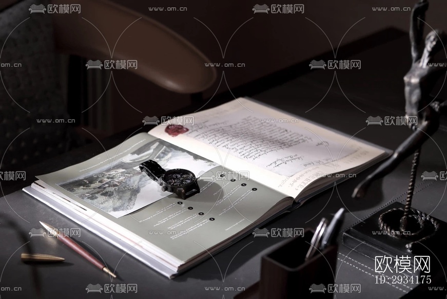 侘寂復(fù)式效果圖下載(渲染圖5)