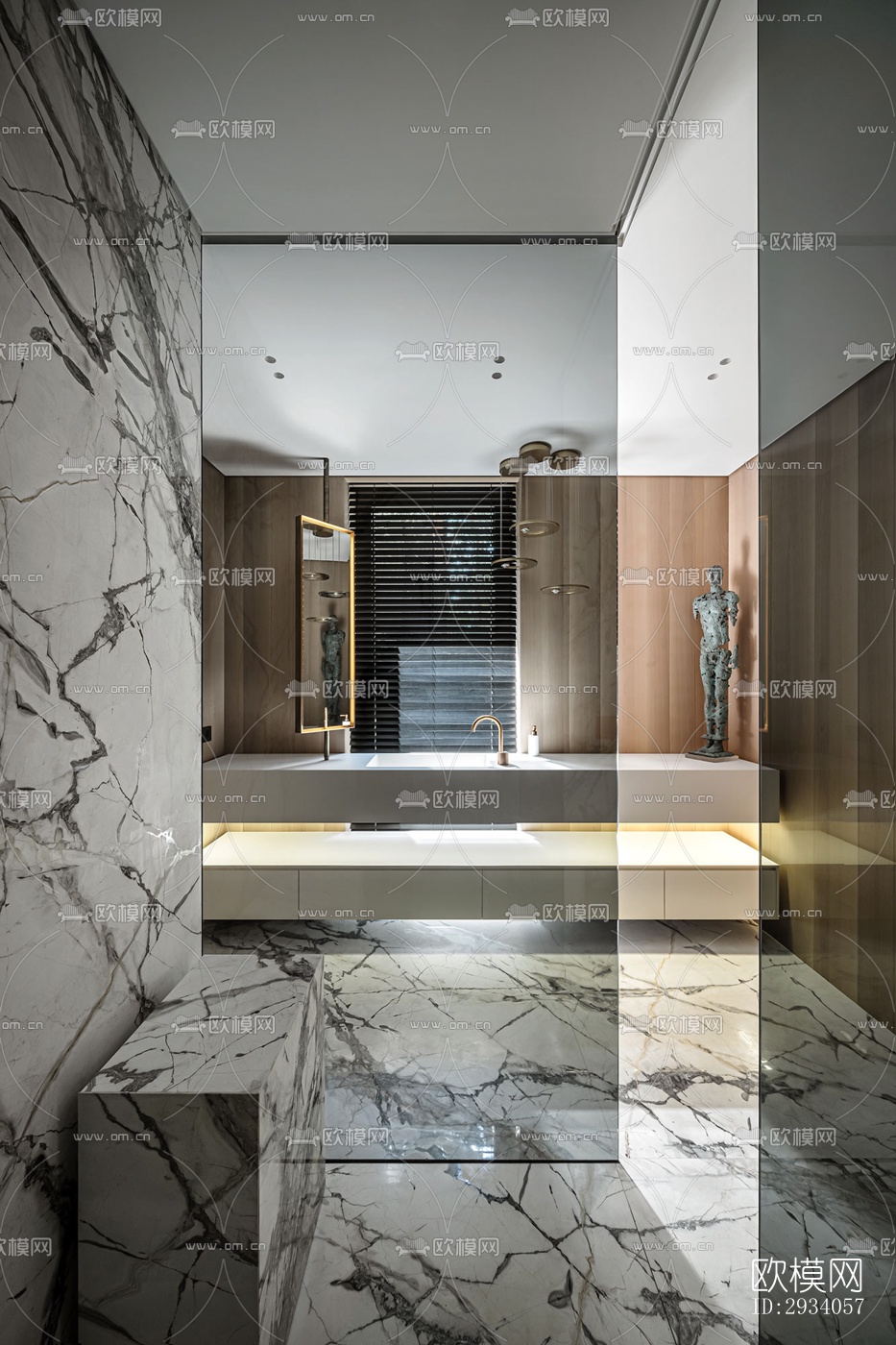 现代别墅效果图下载（渲染图11）