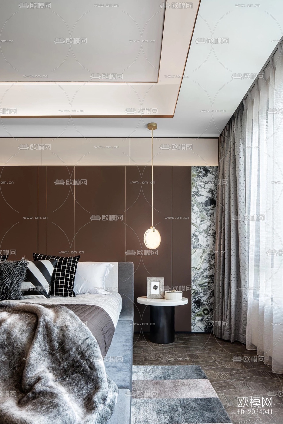 现代别墅效果图下载（渲染图12）