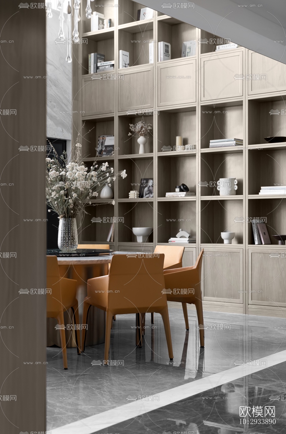 后现代别墅效果图下载（渲染图16）