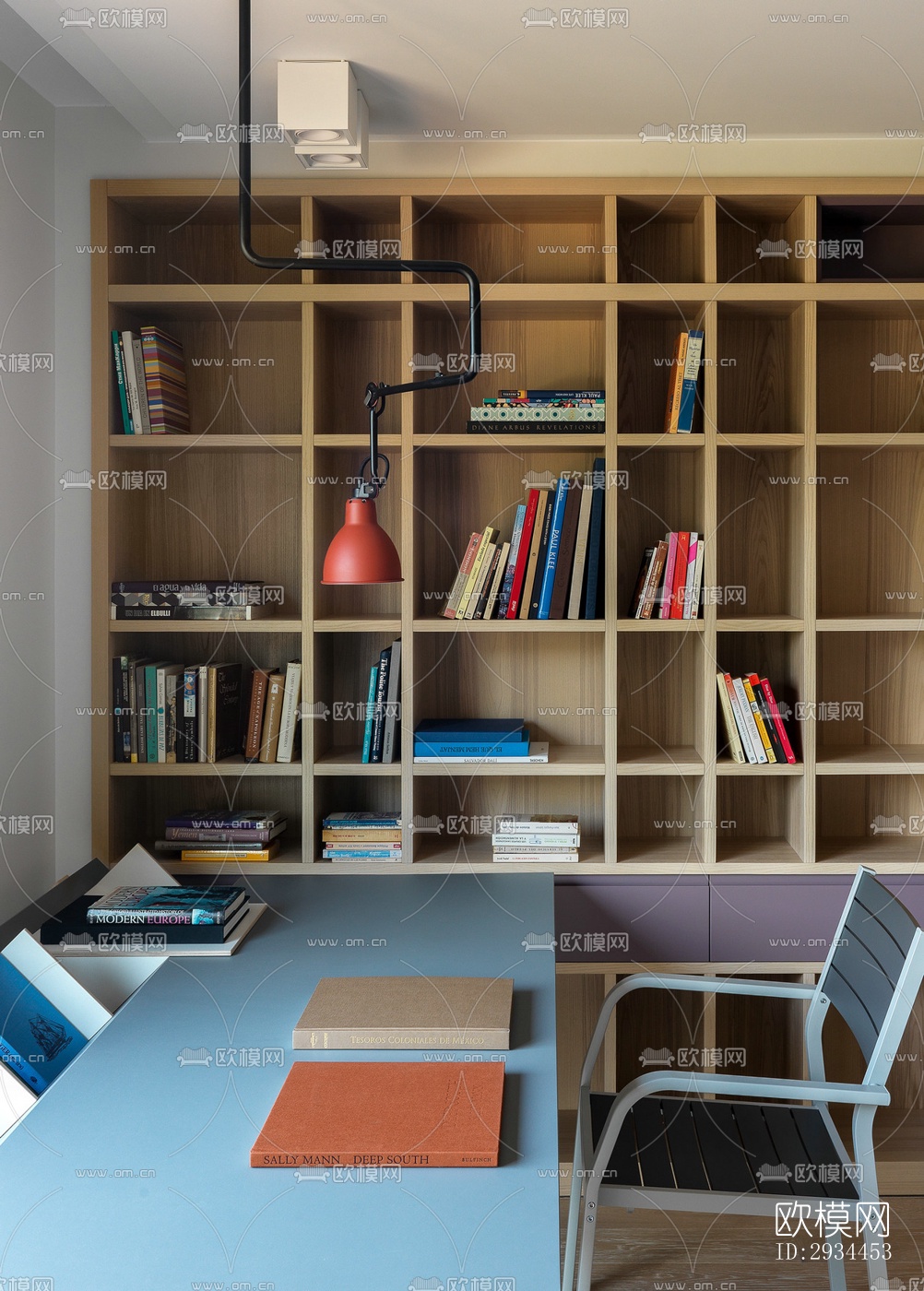 后现代平层效果图下载（渲染图18）