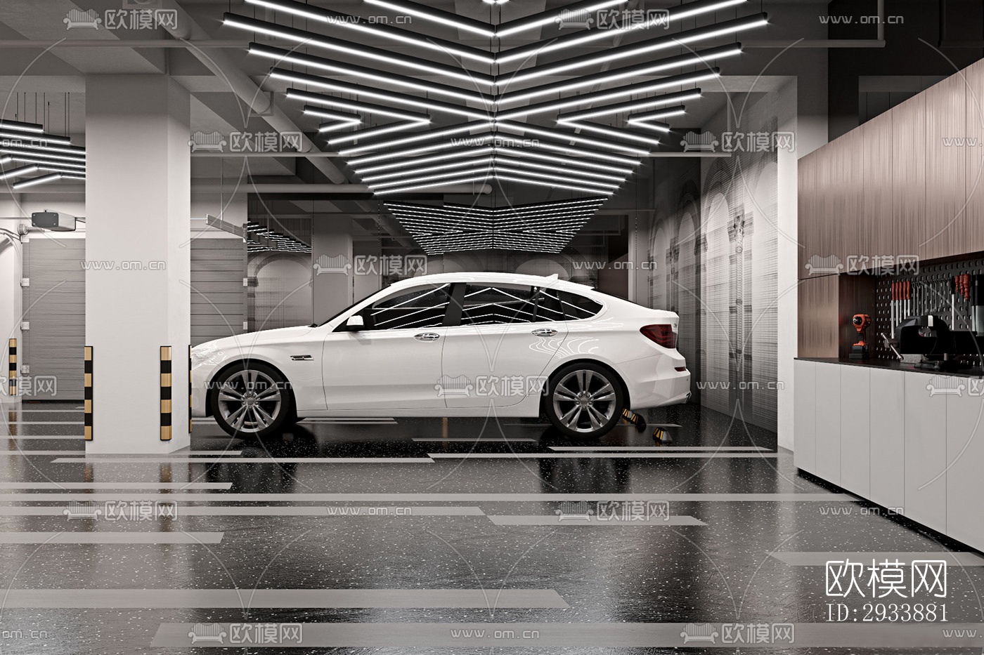 北欧别墅效果图下载（渲染图15）