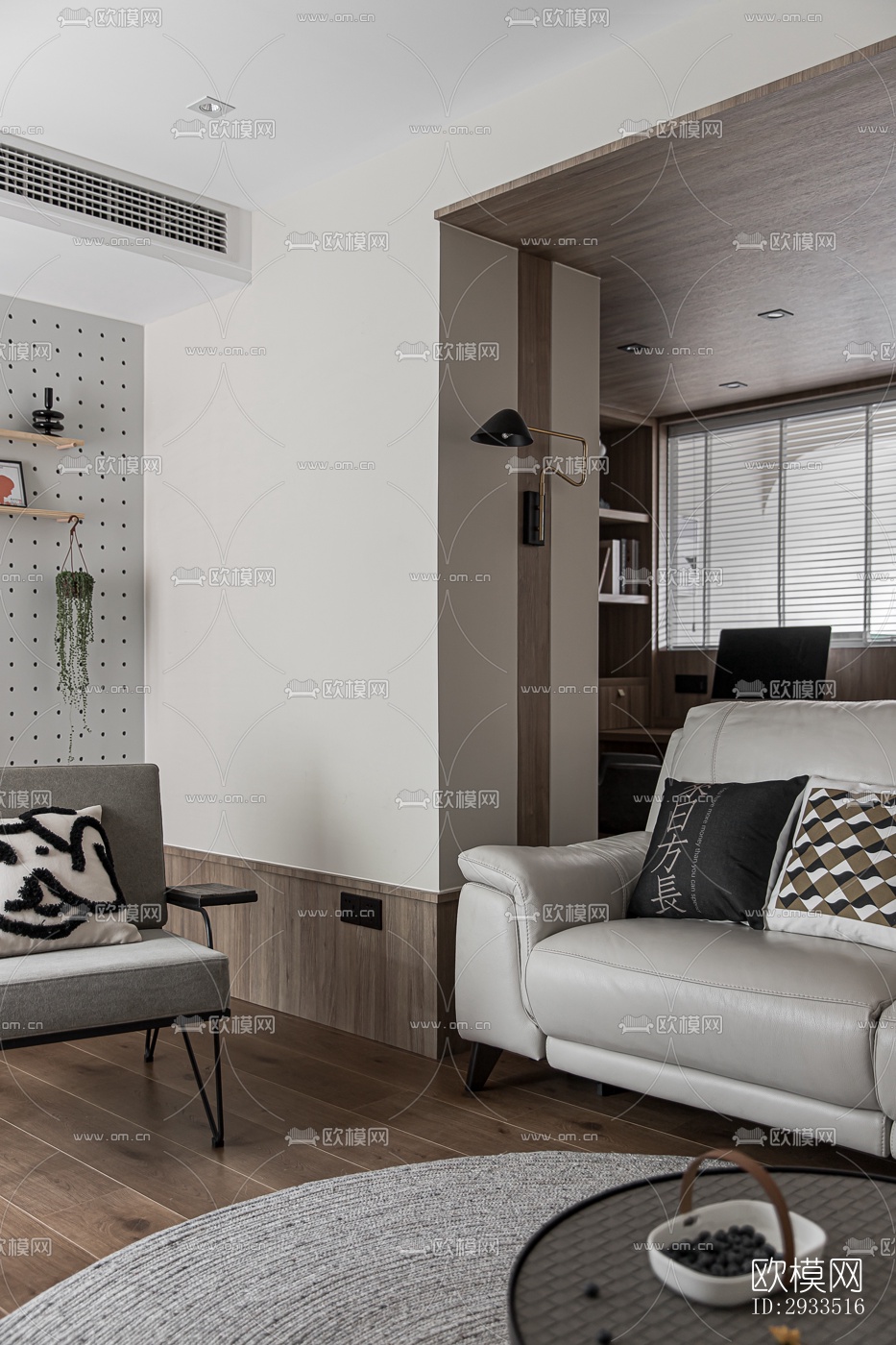 北欧公寓效果图下载（渲染图8）