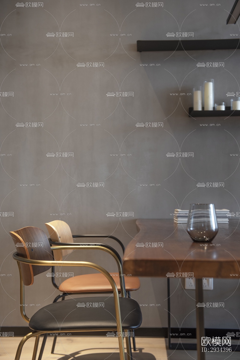 北欧平层效果图下载（渲染图2）