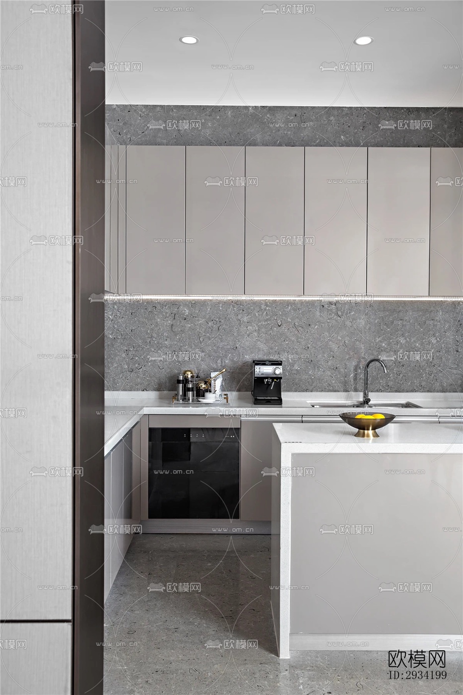 新中式复式效果图下载（渲染图9）