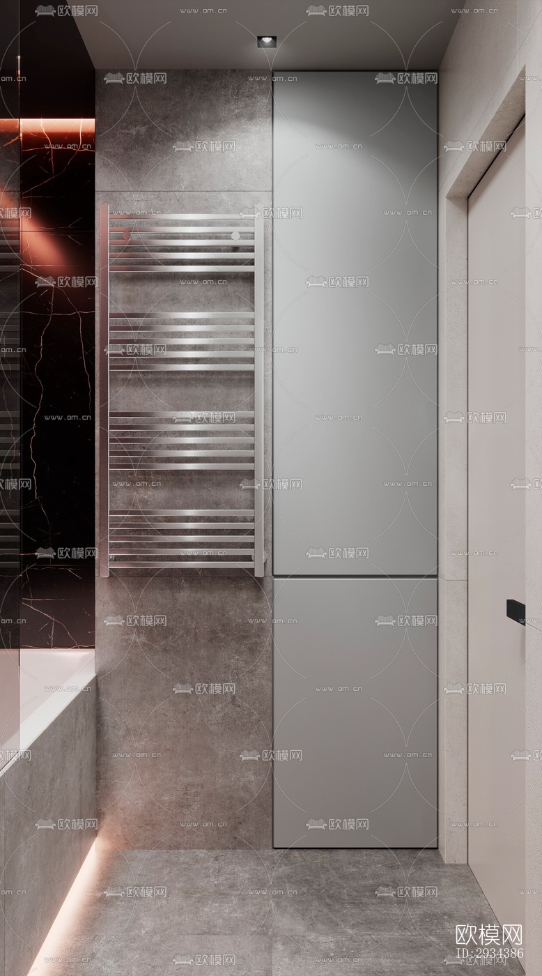 北欧平层效果图下载（渲染图12）