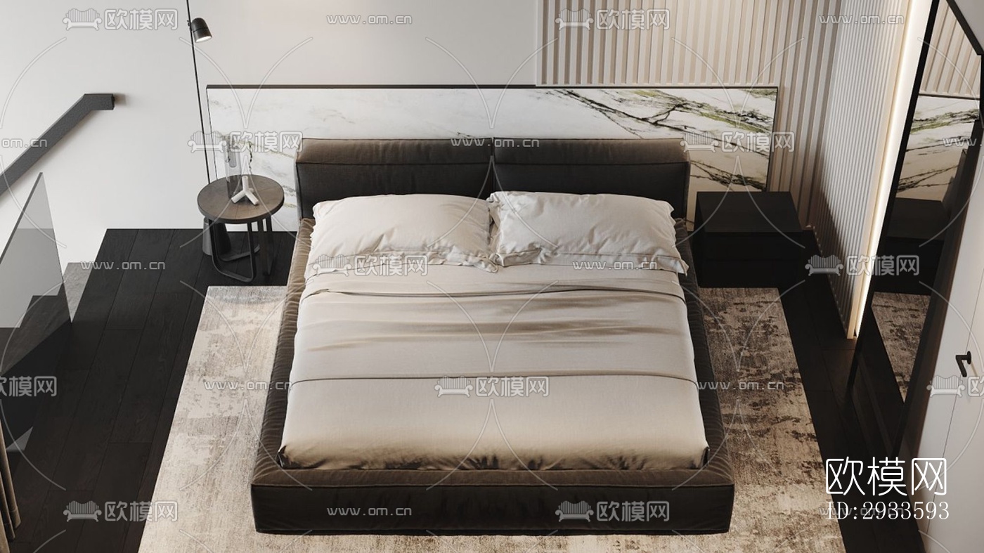 北欧公寓效果图下载（渲染图6）