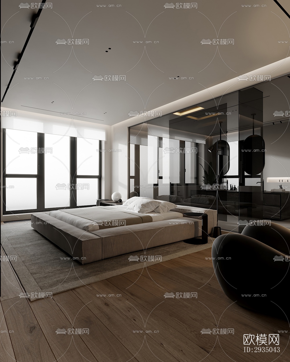 高级灰平层效果图下载（渲染图7）