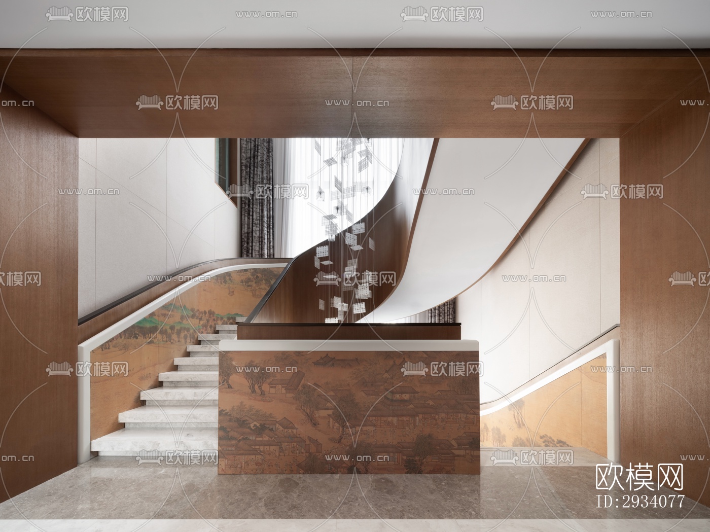 现代别墅效果图下载（渲染图13）