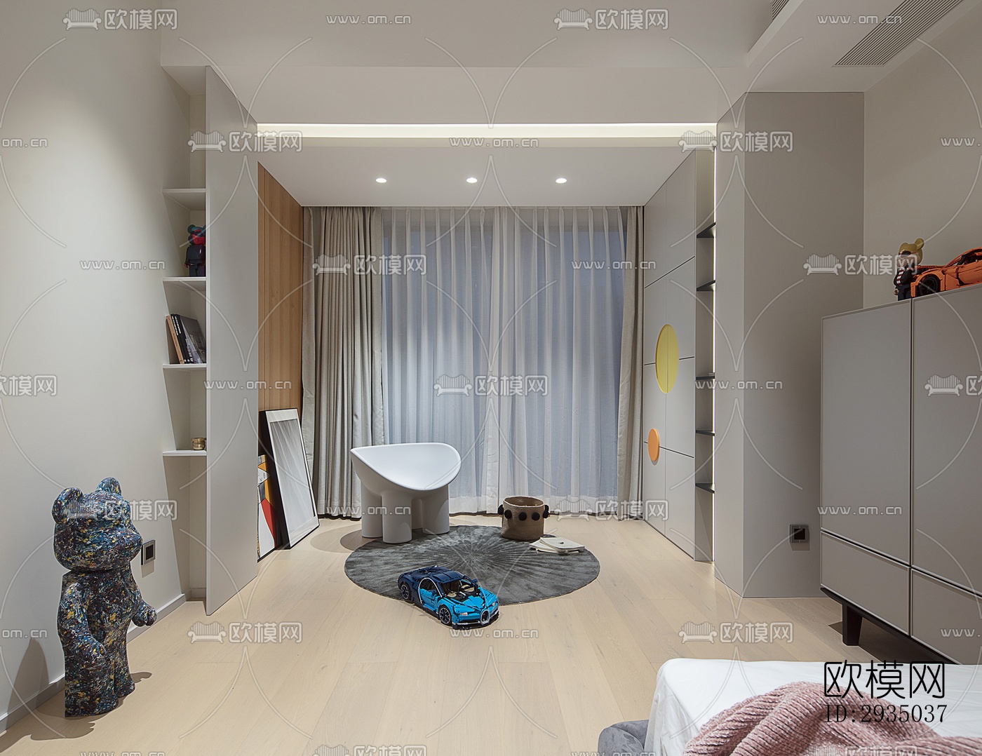 高级灰平层效果图下载（渲染图19）