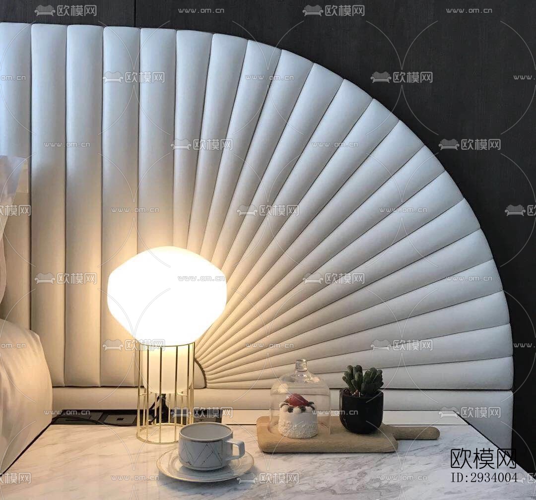 新中式别墅效果图下载（渲染图4）