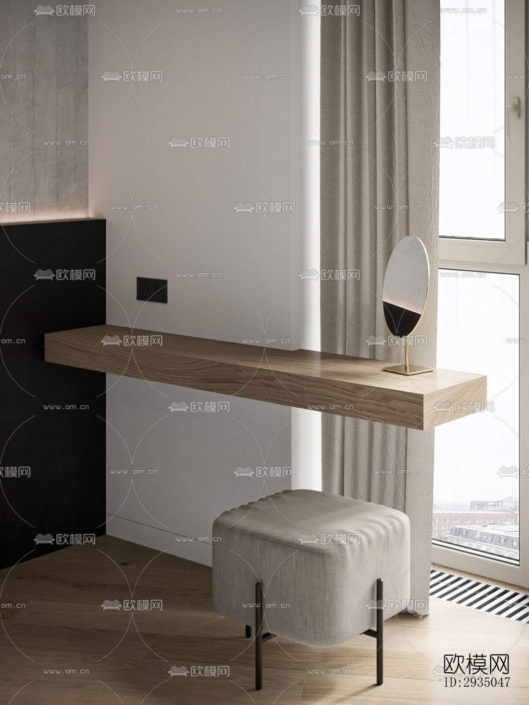 高级灰平层效果图下载（渲染图8）