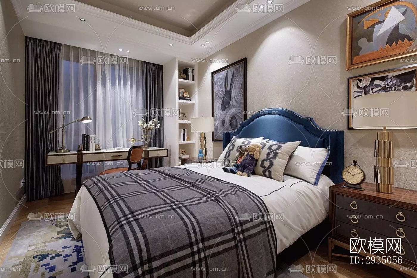 高级灰平层效果图下载（渲染图18）