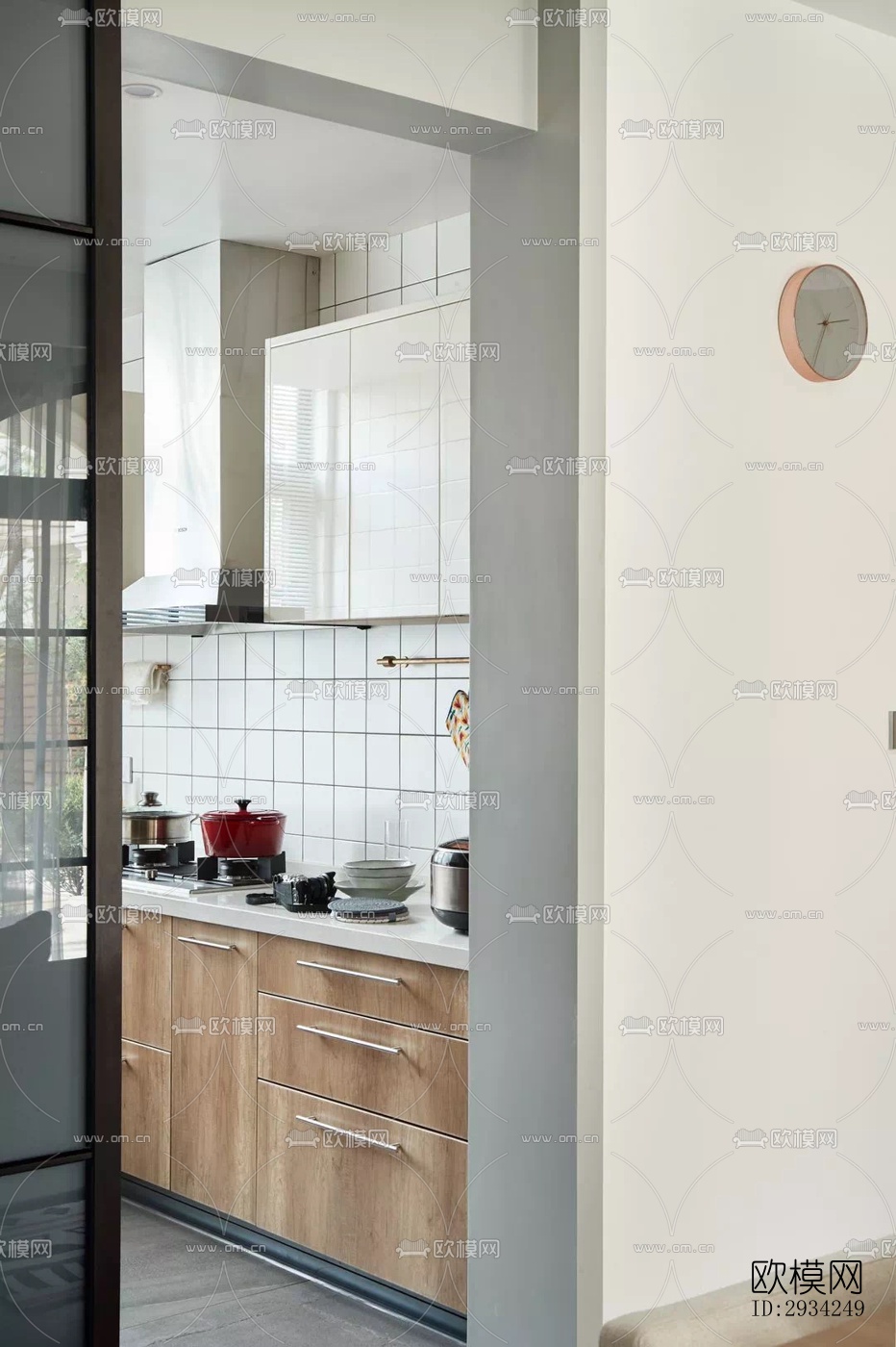 现代复式效果图下载（渲染图5）