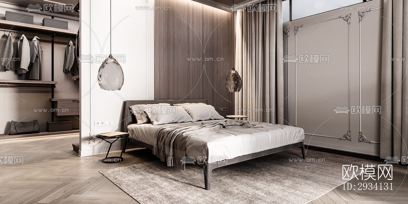 现代别墅效果图下载（渲染图13）